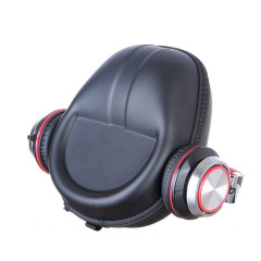 T-shaped EVA big size Practical Carrying Hard Case Storage Earphone Headphone bag case