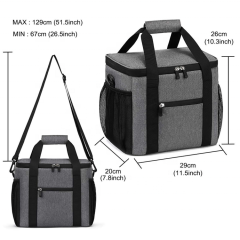 Keep warm food delivery insulated thermal cooler bag for lunch bags