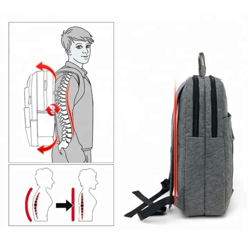 맞춤형 고품질 남성 방수 노트북 백팩 비즈니스 노트북 배낭
