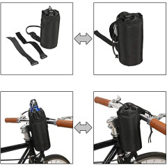 Bike Water Bottle Holder Insulated Bike Carrier Bag Holder Bicycle Water Bottle Drink Holder for Drink
