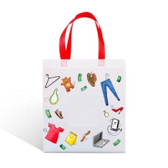 Non Woven Cloth tote Bags Reusable Grocery bag Polypropylene Advertising Shopping Bags TNT promotional gifts