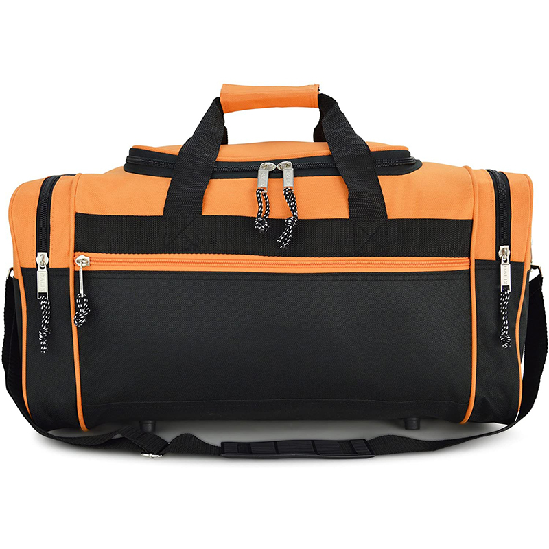 고품질 폴리에스터 디자이너 짐 더플백 스포츠 더플 여행 가방 신발 수납 공간 포함
