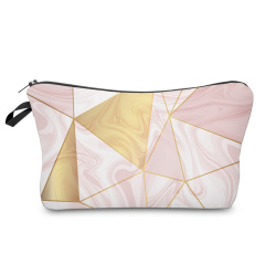 Custom Hot Sale Travel Luxury Waterproof Women Beauty Make Up Pouch Cosmetic Bag With Logo