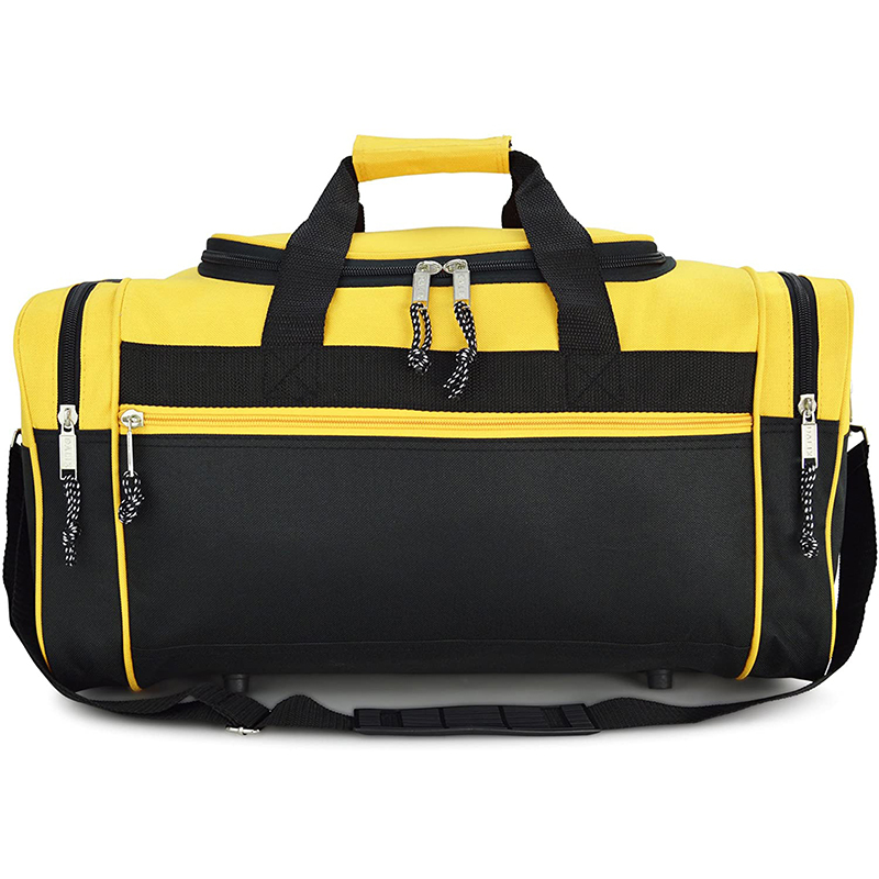 Custom Waterproof Sports Duffle Bag Gym Bag Large Capacity Travel Duffel Bags With Adjustable Strap