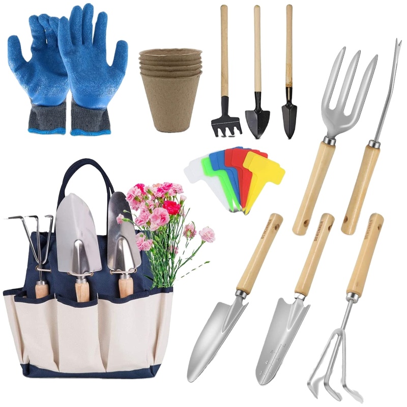 New Design Hot Sale Stainless Steel Kids Mini Hand Kit Garden Tools Set