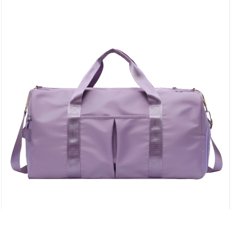 Large Capacity Man Women Sport Gym Duffle Bag Waterproof Travel Duffel Bag With Shoe Compartment