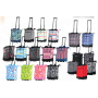 Lowest Price Top QualityPolyester high-capacity Luggage Trolley Shopping Suitcase With 2 Wheel