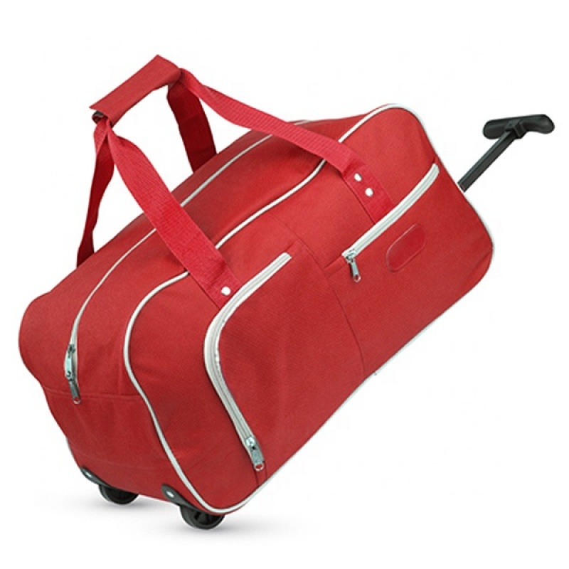Portable Durable Waterproof Travel Rolling Duffel Bag Trolley Duffle Bag With Wheels