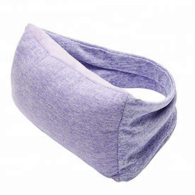High Quality Cotton Core Novelty Travel Eye Mask Neck Pillow Camping Travel Eyes Mask Voyage Pillow