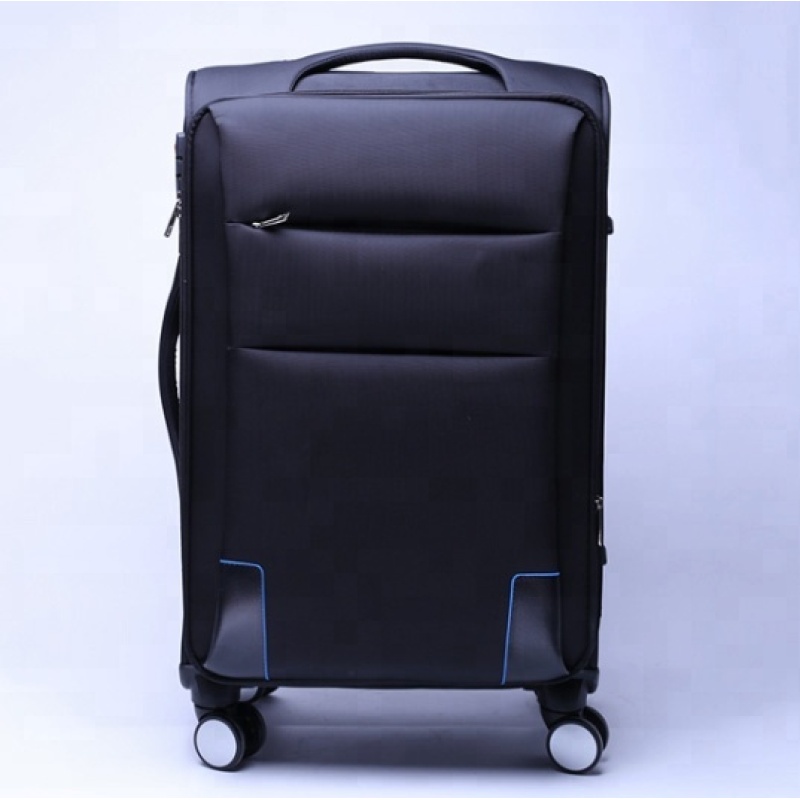 New Design 8 Wheel soft fabric suitcase trolley High Quality Cheap Waterproof soft trolley luggage bag carry on luggage