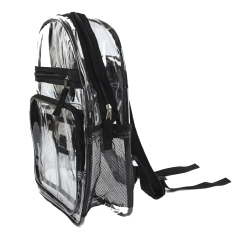 Custom Logo Trendy Cute Mochila Clear Pvc Kids Backpacks School Bags