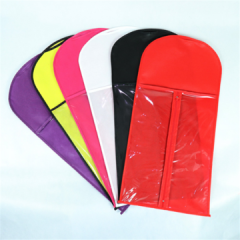 Customized Color Storage Hair Bag Human Wigs Zipper Transparency Hairpiece bags Dust Cover Clothe