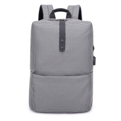 Custom Logo Durable Business Travel School Bag Cheap Student Laptop Backpack with USB