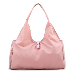 Wholesale Yoga Pink Duffle Bag Gym Sports Weekender  Duffel Bag With Custom Logo