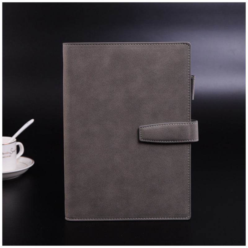 Wholesale Custom Printing Pu Leather Business A5 Spiral Planners Binder Notebook