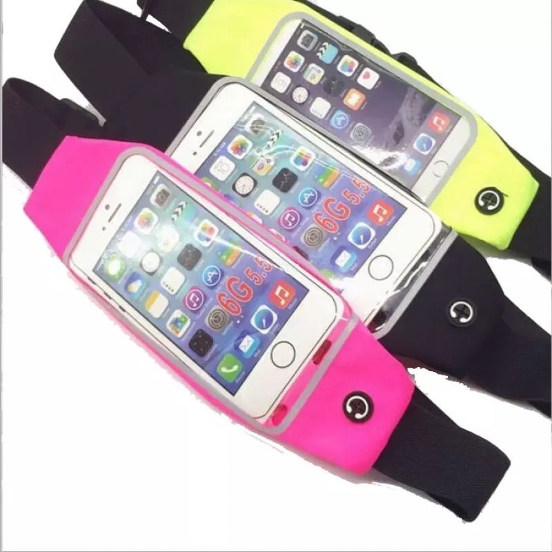 Waterproof Phone Gym Fitness Waist Bag Travel Bag Sports Running Pack Belt