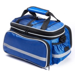 Custom cycling bags Rear Seat Trunk Bag multi-function bag built in rain cover