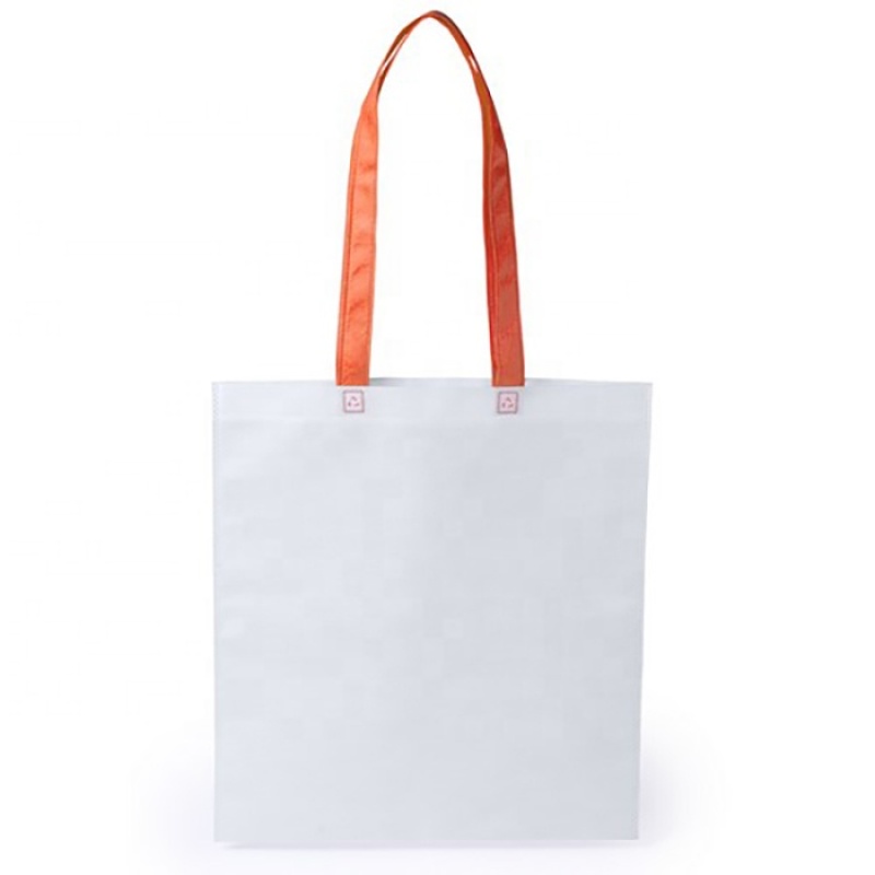 Sacs fourre-tout promotionnels réutilisables en tissu PP de haute qualité, sacs d'épicerie non tissés avec logo