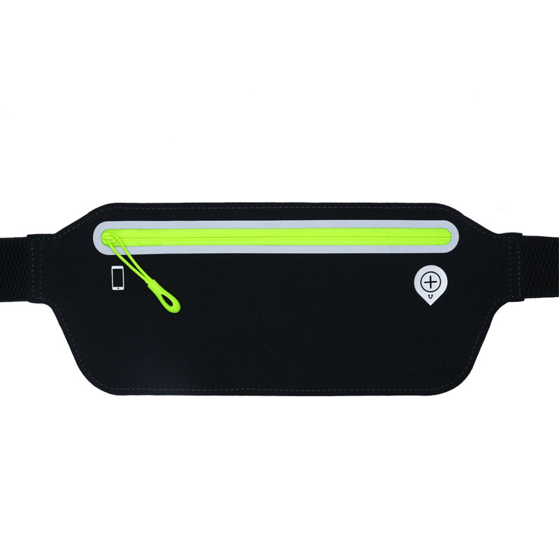 Wholesale Custom Luxury Elastic Sports Running Fanny Pack Custom Waterproof Waist Bag For Men