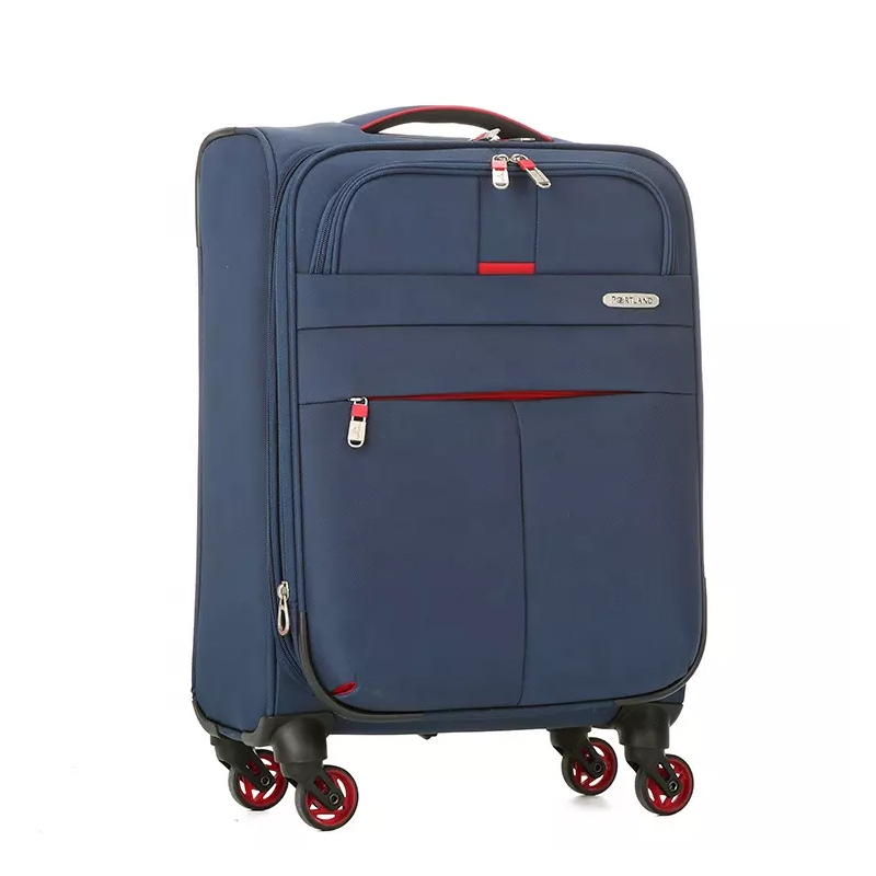 고품질 고급 스피너 휠 여행용 3피스 폴리에스터 원단 여행 가방 세트