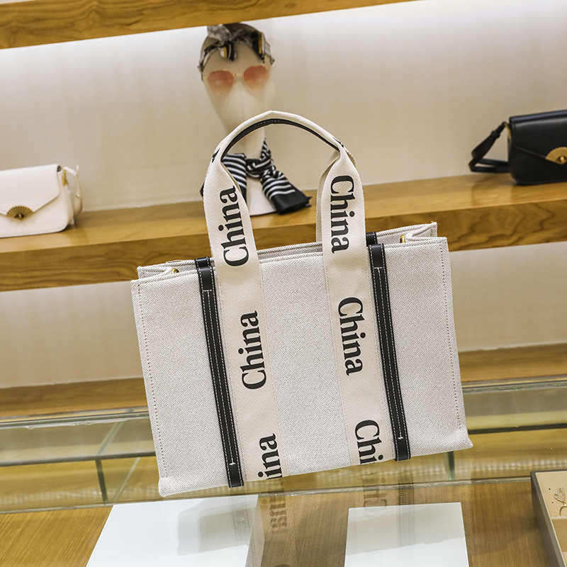 Sac fourre-tout de plage personnalisé, nouveau design tendance, sacs à bandoulière pour femmes, sac à main en toile de luxe pour dames