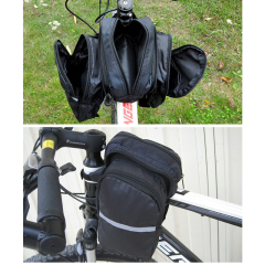 High Quality Cycle Bicycle Handle Bar Accessories Bag Bike Frame Top Tube Bag For Bike