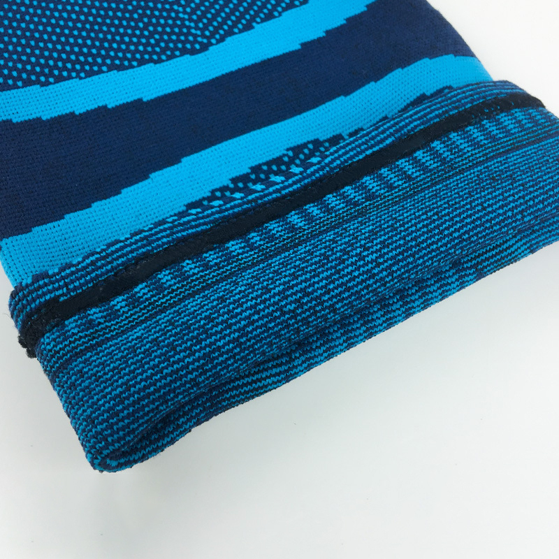 달리기를 위한 주문 탄력 있는 뜨개질을 하는 Breathable 무릎 보호자 패드 무릎 압축 소매