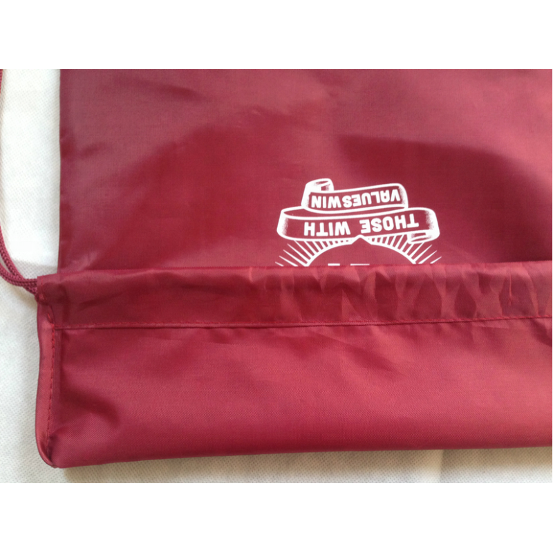 Pull String Bag Drawstring Backpack Bag Customized Outdoor Bag,rope Handle Customer's Logo Supermarket Polyester Silk Screen ODM