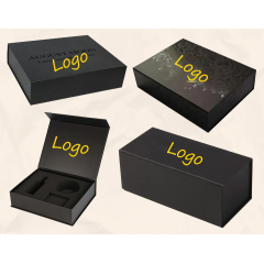 Custom Luxury Rigid Kraft Cardboard Magnetic Lid Gift Boxes