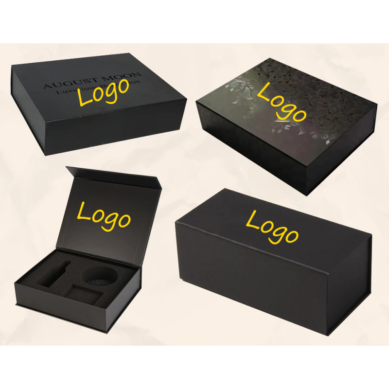 Custom Luxury Rigid Kraft Cardboard Magnetic Lid Gift Boxes