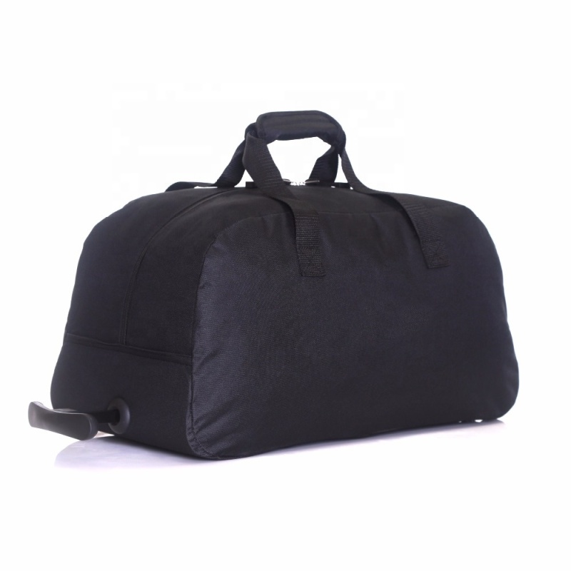 Customized Waterproof Trolley Rolling Bag Travel Carry-on Luggage Bag Polyester Duffel Bag With Wheels