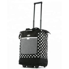 BSCI Travelers Choice Traveler Rolling Shopper Tote with Free Removable Leak Proof Liner,Shopping Bag With Wheels