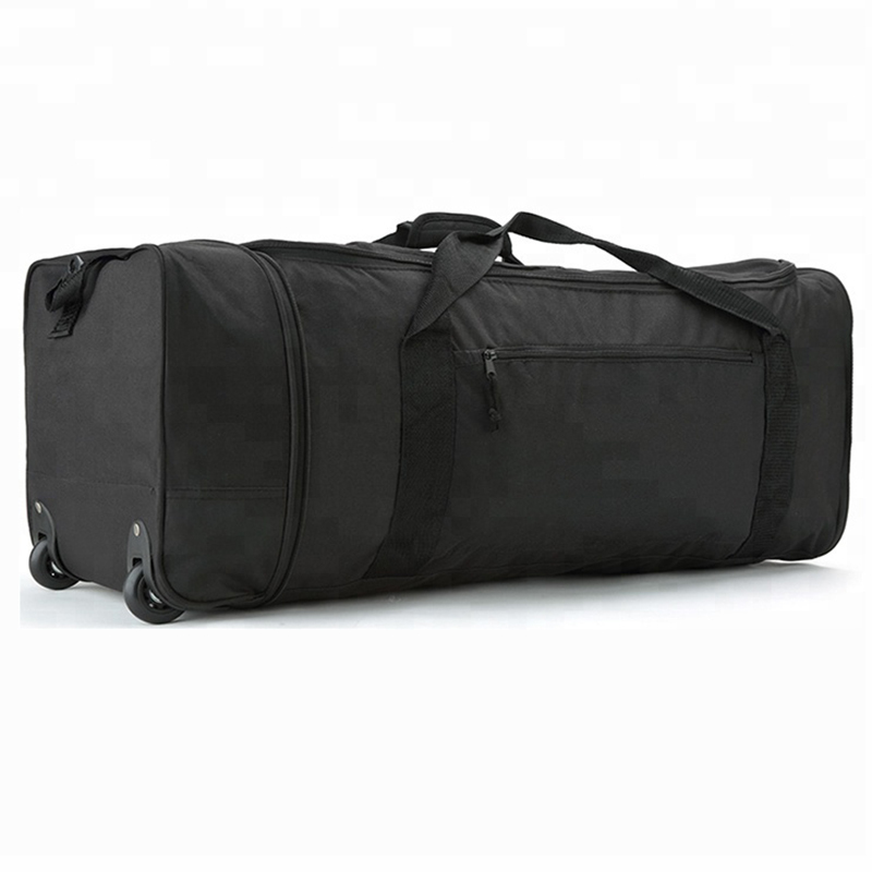High Quality Folding Rolling Wheel Duffel Bag Large Capacity Travel Bag