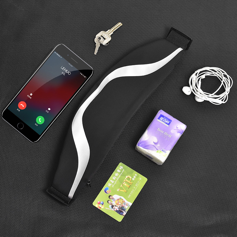 Custom Outdoor Logo Running Hiking Waterproof Small Pink Fanny Pack Waist Bag