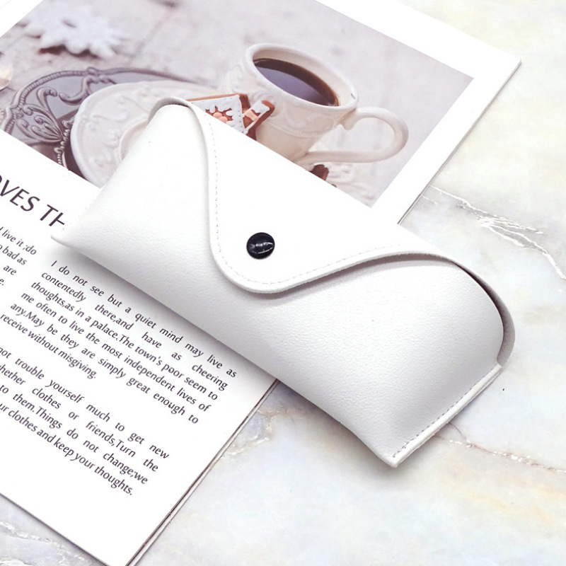 Fashion Custom Logo Leather Sunglasses Eye Sun Glasses Case