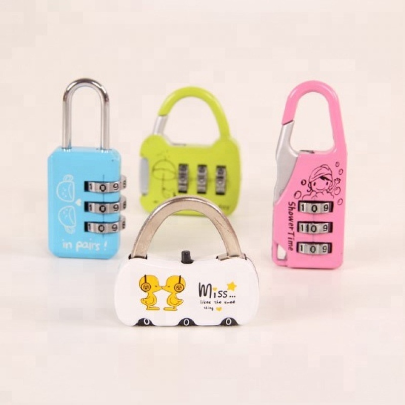 Heavy Duty Custom Logo Waterproof Safety Mini Cheap Password Digit Combination Padlock