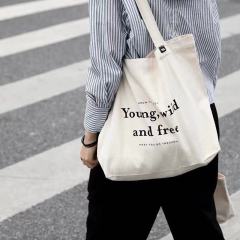 eco friendly reusable custom cotton shopping bags tote canvas bag