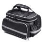 Waterproof Bike Bag Bicycle Saddle Bag Cycling Mountain Back Seat Rear Rack Trunk Bag with Rain cover