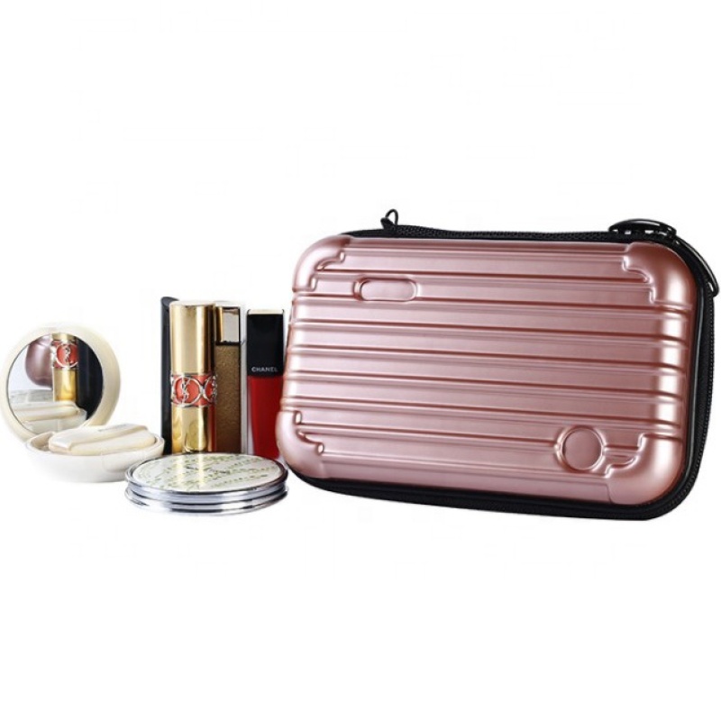 PC portable collection of zero wallet ABS makeup case cosmetic bag abs pc case for cosmetic
