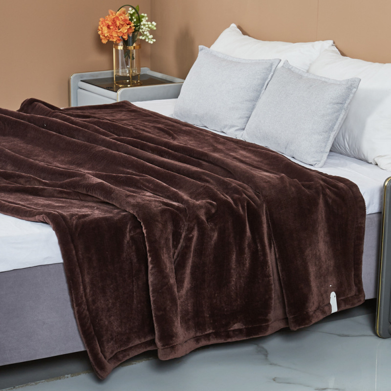 wholesale US UK plug household 3 gear electric heated warm blankets for winter bed