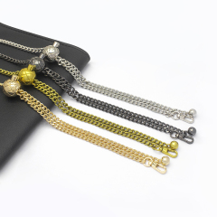 High Quality Custom Bag Accessories Purse Shoulder Strap Metal Handbag Chain For Bags