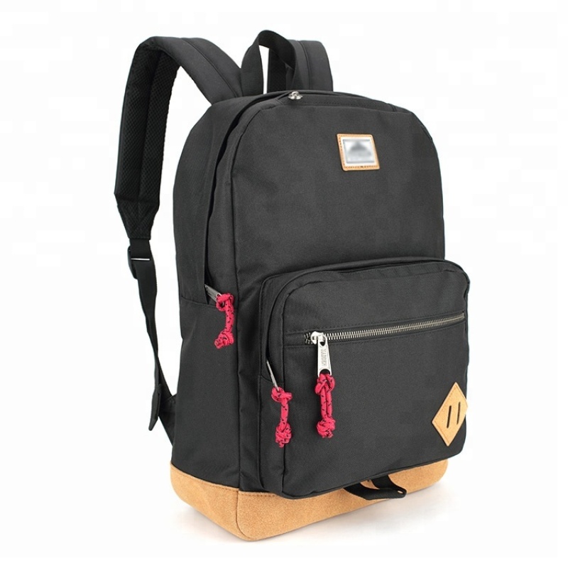 Top Sale PVC Backpack Cotton Full Lining 600D Polyester School Back Bags For High Quality