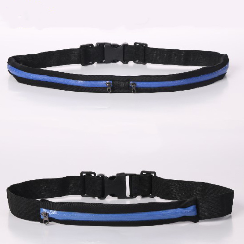 Factory Price Waterproof Running Belt Gym Bag Jogging Waist Pack Custom Mini Sport Bag with 2 expandable pockets