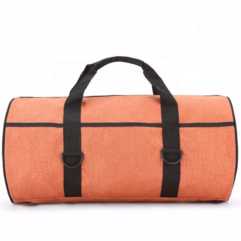 Sac de sport en polyester de haute qualité pour l'extérieur, sac de sport imperméable avec logo personnalisé