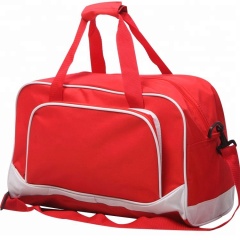 Pinghu Sinotex Promotional custom print sport gym tote bags travel duffel bag