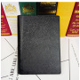 High Quality Customize Logo Leather Travel Passport Holder Cover With Pen Loop
