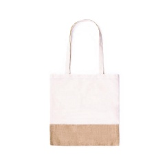 Wholesale Plain Personalized Reusable Grocery Jute Cotton Canvas Shopping Tote Bag