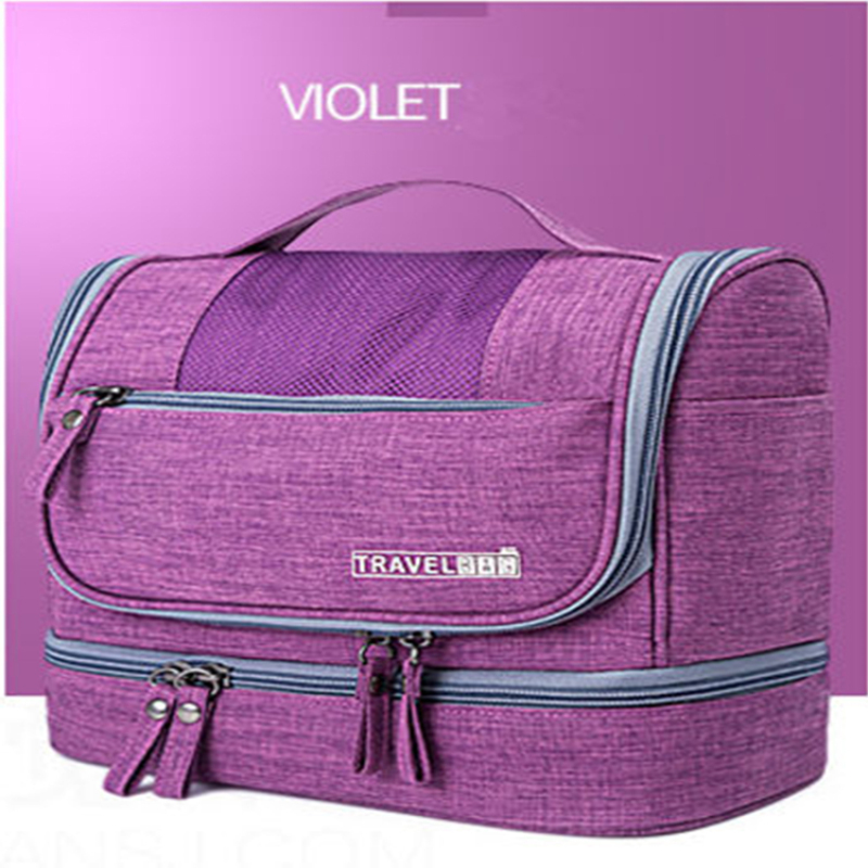 Outdoor Travel Toiletry Makeup Bag Large Capacity Waterproof Cosmetic Bag Bathroom Shower Storage Bag