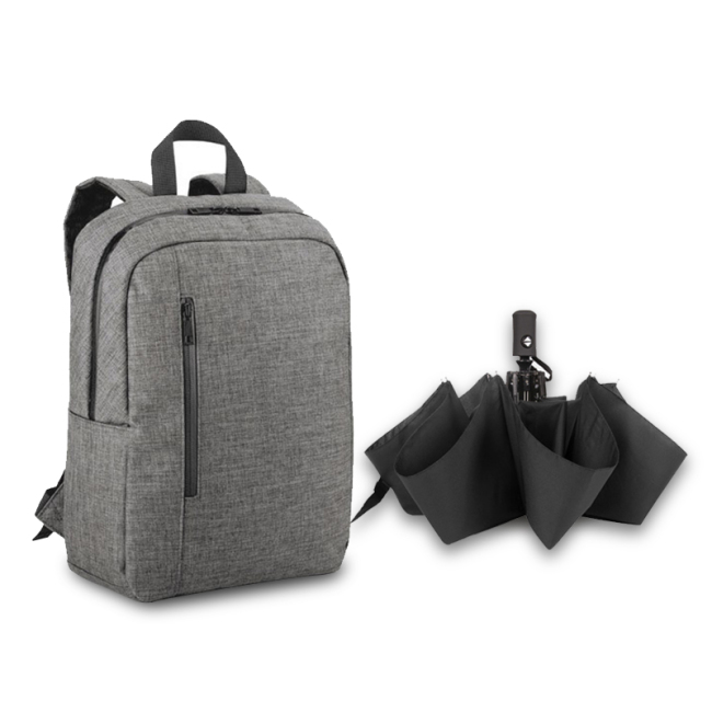 Wholesale men waterproof Business bag laptop Backpacks with Umbrella