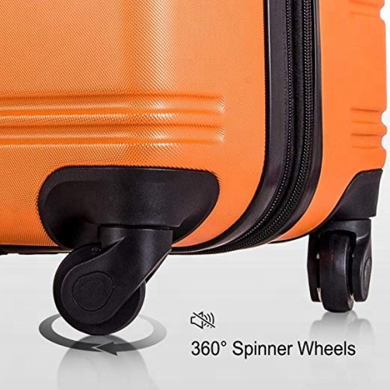 Wholesale ABS 4 Wheel Spinner Luggage Travelling Bags Luggage for Men and Women